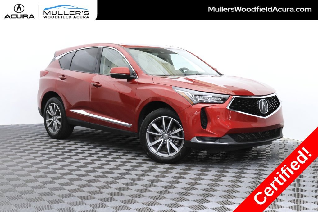 Certified 2024 Acura RDX w/ Technology Package AWD/4WD image 1