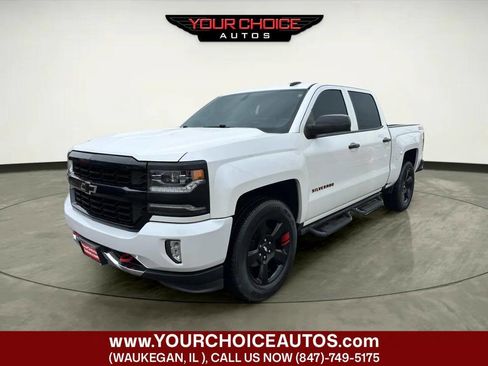 Used 2018 Chevrolet Silverado 1500 LTZ Z71 w/ Redline Edition AWD/4WD image 1