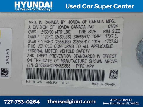Used 2024 Honda CR-V LX image 33