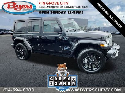 Used 2025 Jeep Wrangler Unlimited Sahara w/ Safety Group