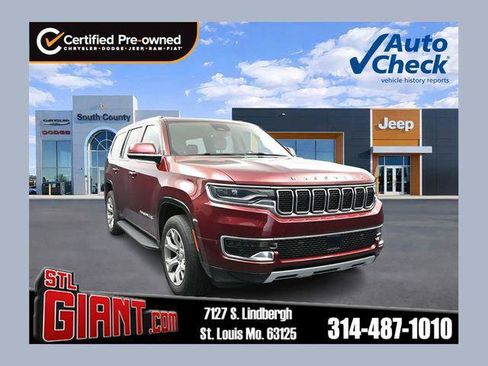 Certified 2022 Jeep Wagoneer Series II AWD/4WD image 1