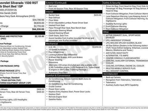 Used 2026 Chevrolet Silverado 1500 RST AWD/4WD image 36