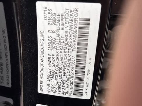 Used 2019 Honda Accord EX-L image 22