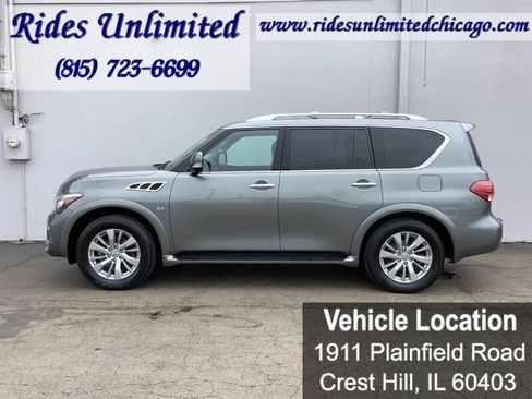 Used 2016 INFINITI QX80 4WD w/ Driver's Assistance Package image 3