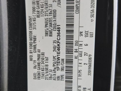 Used 2019 Ford F150 XLT w/ Equipment Group 302A Luxury image 26