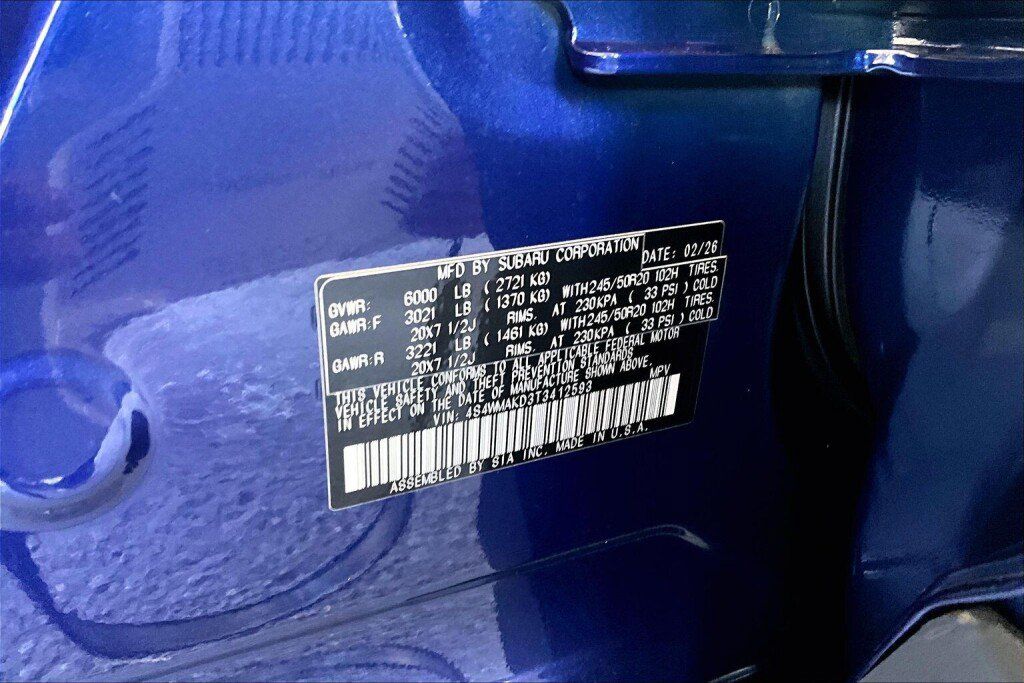 Certified 2026 Subaru Ascent Touring AWD/4WD image 20