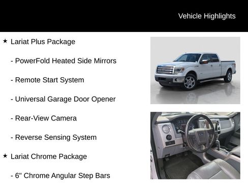 Used 2013 Ford F150 Lariat w/ Luxury Equipment Group image 11