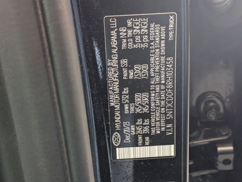 Certified 2024 Hyundai Santa Cruz Night image 33