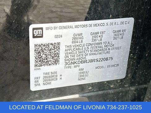 Certified 2024 Chevrolet Blazer EV LT AWD/4WD image 33