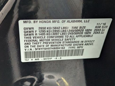 Used 2017 Honda Pilot Touring image 40