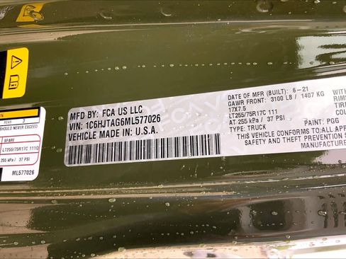 Used 2021 Jeep Gladiator Sport AWD/4WD image 32