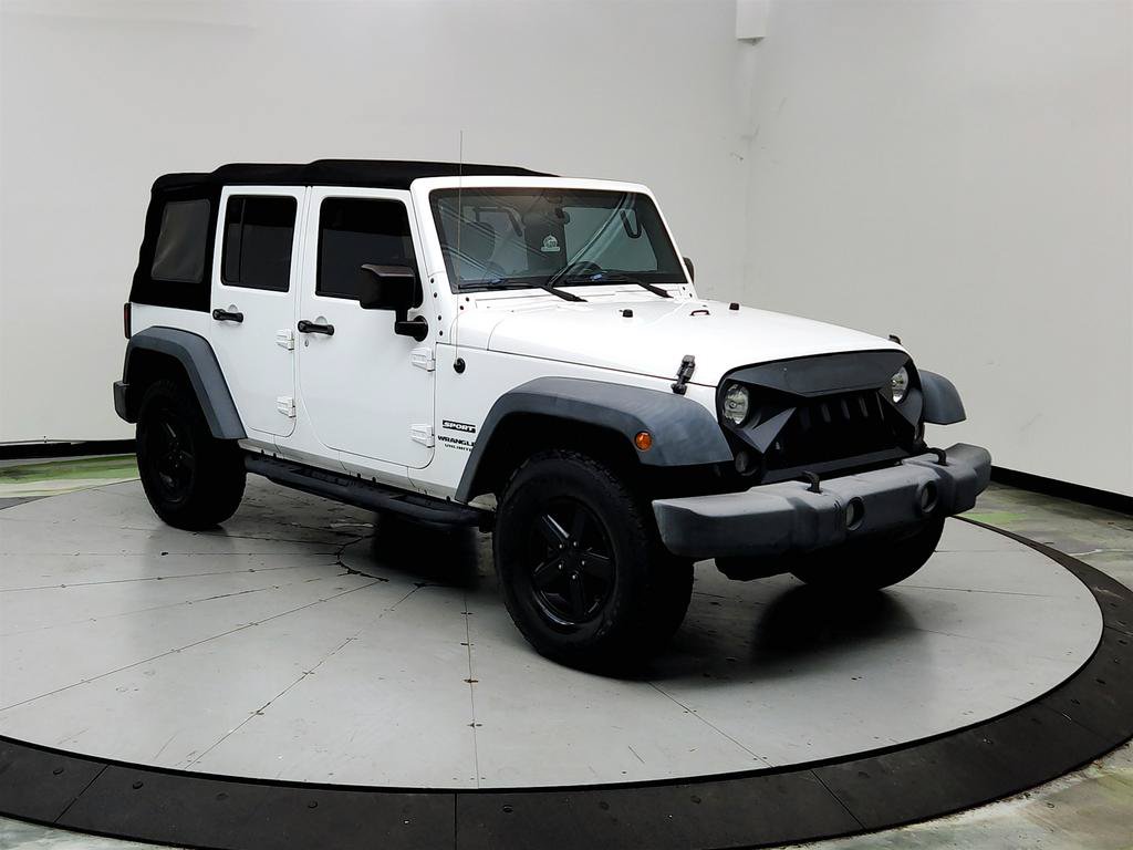 Used 2017 Jeep Wrangler Unlimited Sport w/ Max Tow Package AWD/4WD image 3