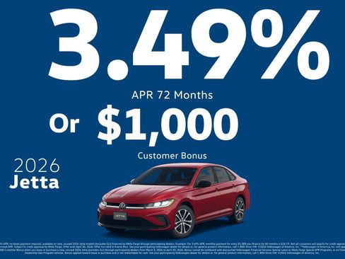 New 2026 Volkswagen Jetta SEL image 3