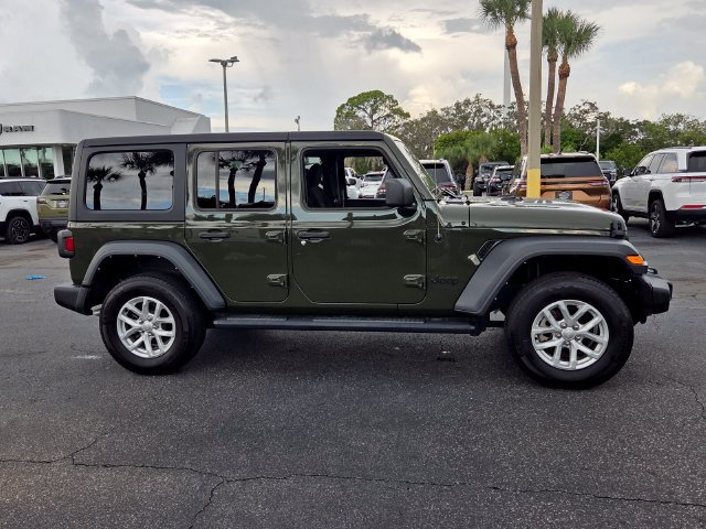 Certified 2023 Jeep Wrangler Unlimited Sport AWD/4WD image 8