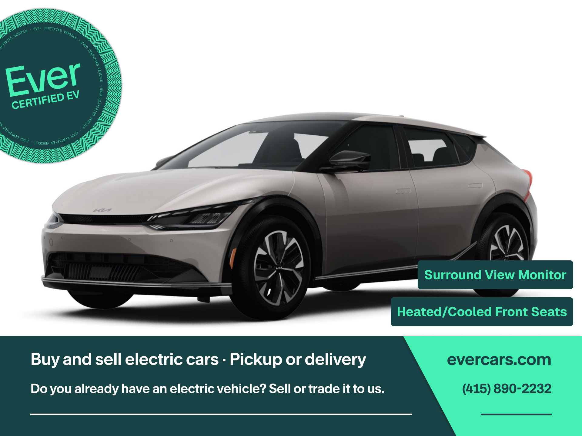 Used 2024 Kia EV6 Wind RWD image 1