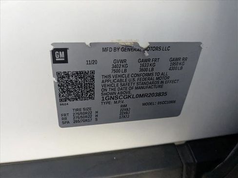 Used 2021 Chevrolet Suburban High Country w/ Premium Package image 23