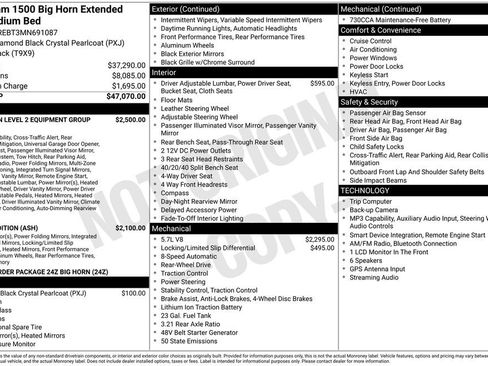 Used 2021 RAM 1500 Big Horn RWD image 2