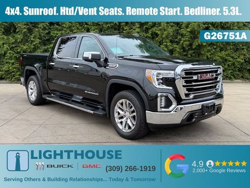 Used 2022 GMC Sierra 1500 SLT w/ SLT Premium Package AWD/4WD image 1