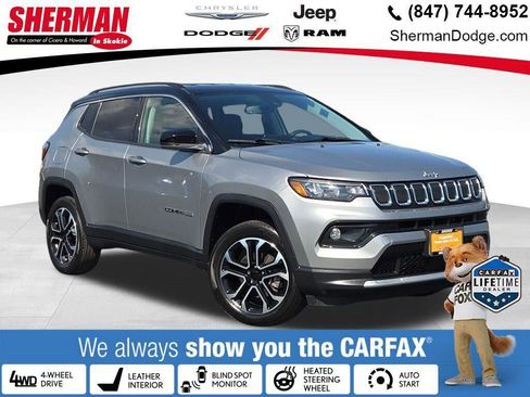 Certified 2022 Jeep Compass Limited image 1