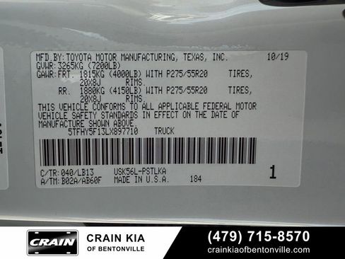 Used 2020 Toyota Tundra Limited image 34