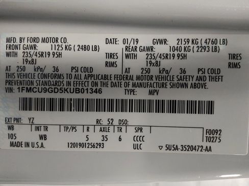 Used 2019 Ford Escape SE image 33