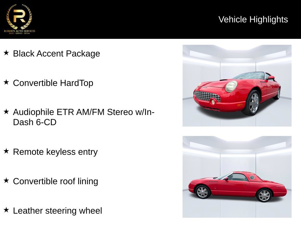 Used 2003 Ford Thunderbird RWD image 10