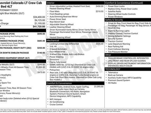 Used 2021 Chevrolet Colorado LT w/ Safety Package AWD/4WD image 5