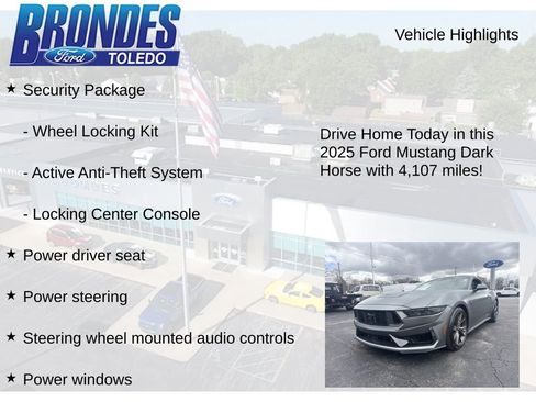 Used 2025 Ford Mustang Dark Horse RWD image 11