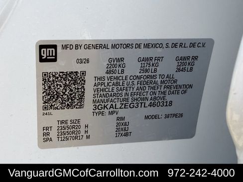 New 2026 GMC Terrain Denali w/ LPO, Floor Liner Package AWD/4WD image 26