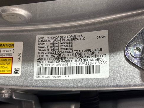 Used 2024 Honda Accord EX image 28