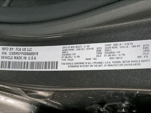 Used 2025 RAM 1500 Big Horn RWD image 34