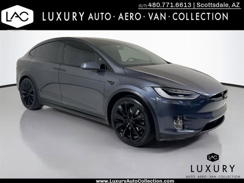 Used 2018 Tesla Model X 100D AWD/4WD image 1