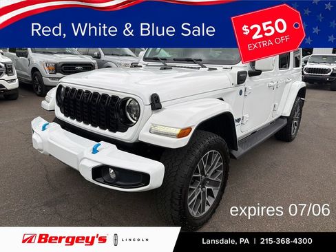 Used 2024 Jeep Wrangler High Altitude AWD/4WD image 1