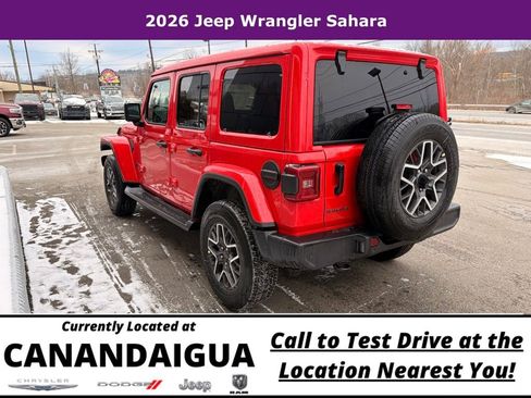 New 2026 Jeep Wrangler Unlimited Sahara AWD/4WD image 8