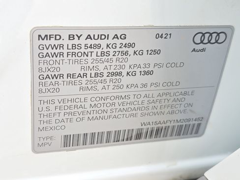 Used 2021 Audi Q5 2.0T Premium Plus w/ Premium Plus Package image 34