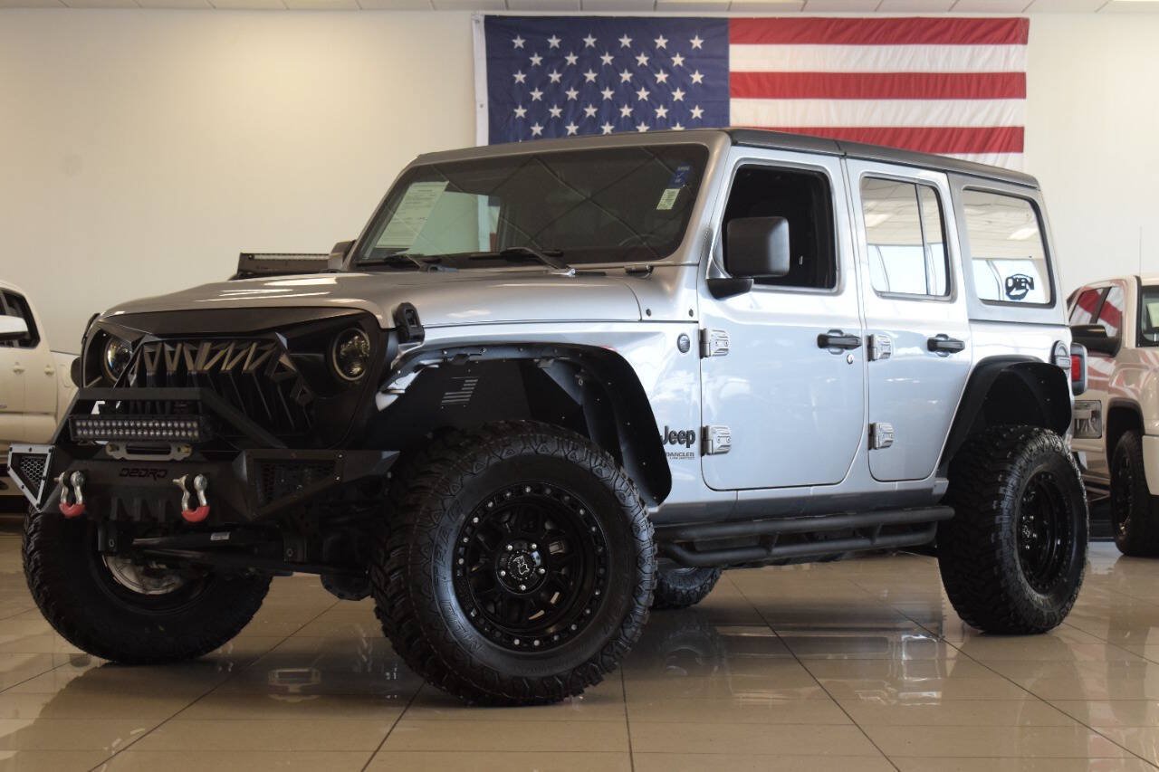 Used 2020 Jeep Wrangler Unlimited Sport AWD/4WD image 3