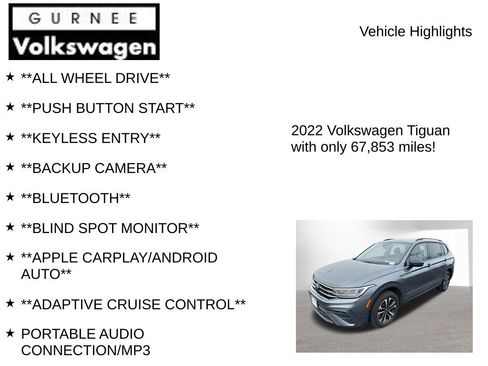 Used 2022 Volkswagen Tiguan S image 7