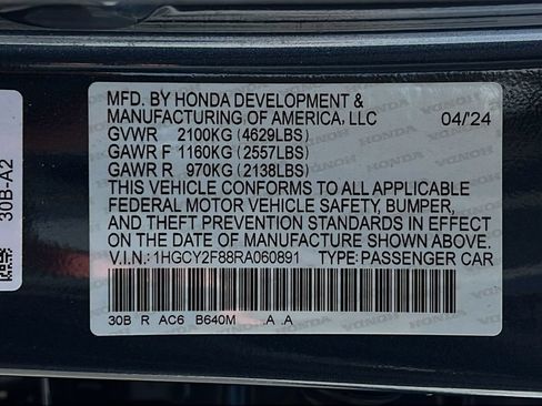 Used 2024 Honda Accord Touring image 24