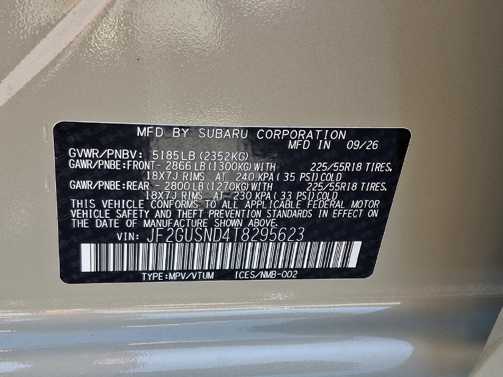 New 2026 Subaru Crosstrek 2.5i Limited AWD/4WD image 10