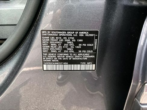 Used 2021 Volkswagen Atlas SEL Premium AWD/4WD image 38