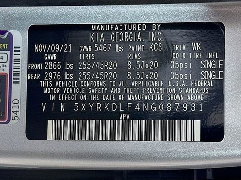 Used 2022 Kia Sorento SX Prestige w/ Rust Color Package AWD/4WD image 36