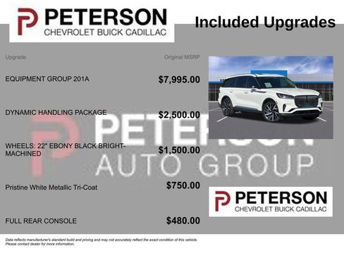Used 2025 Lincoln Aviator Reserve w/ Equipment Group 201A AWD/4WD image 11