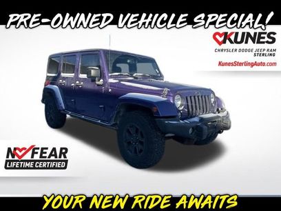 Used 2016 Jeep Wrangler Unlimited Sahara