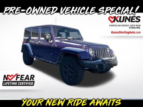 Used 2016 Jeep Wrangler Unlimited Sahara image 1