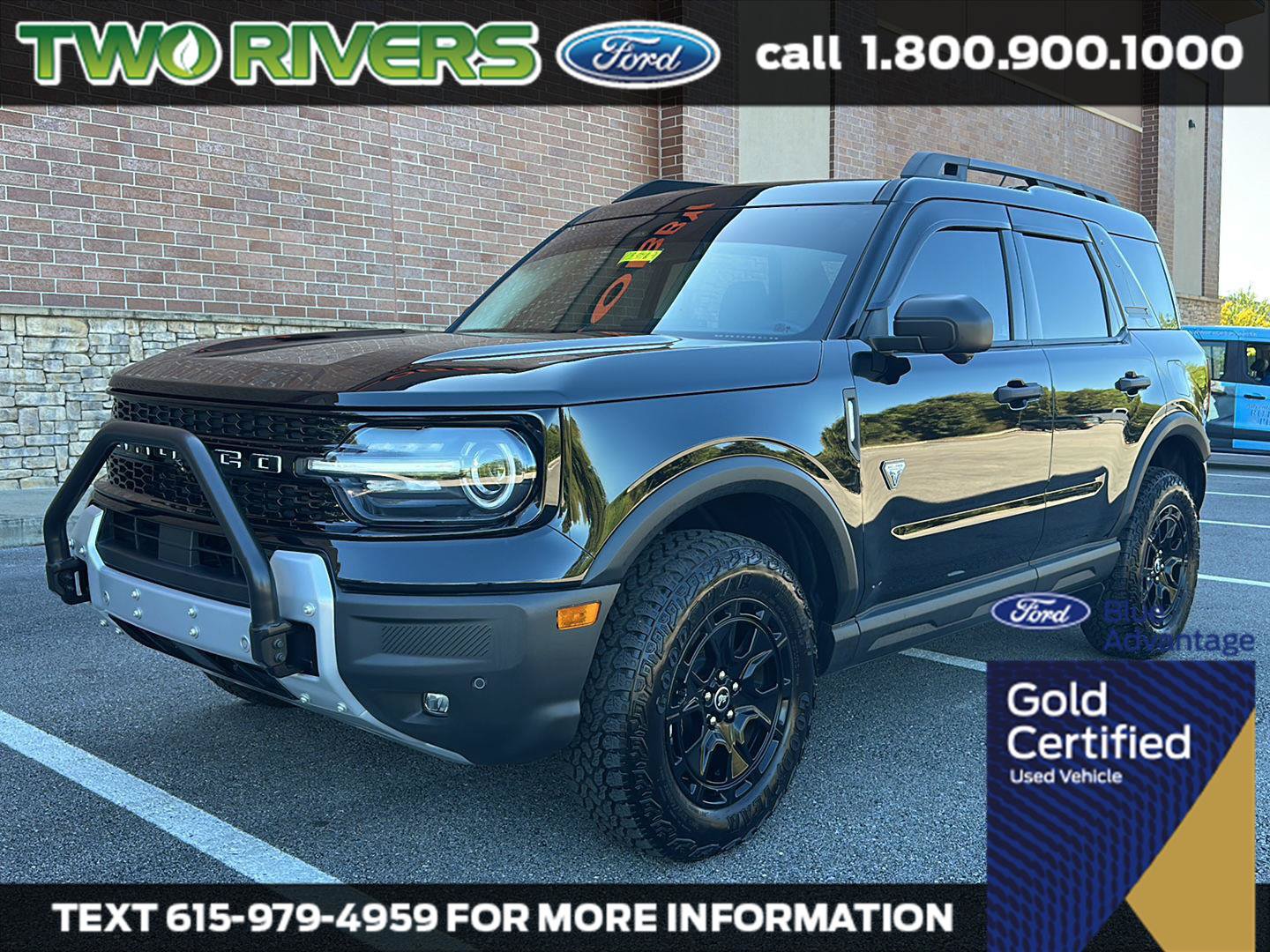 Certified 2025 Ford Bronco Sport Badlands w/ Sasquatch Badlands Package AWD/4WD image 1