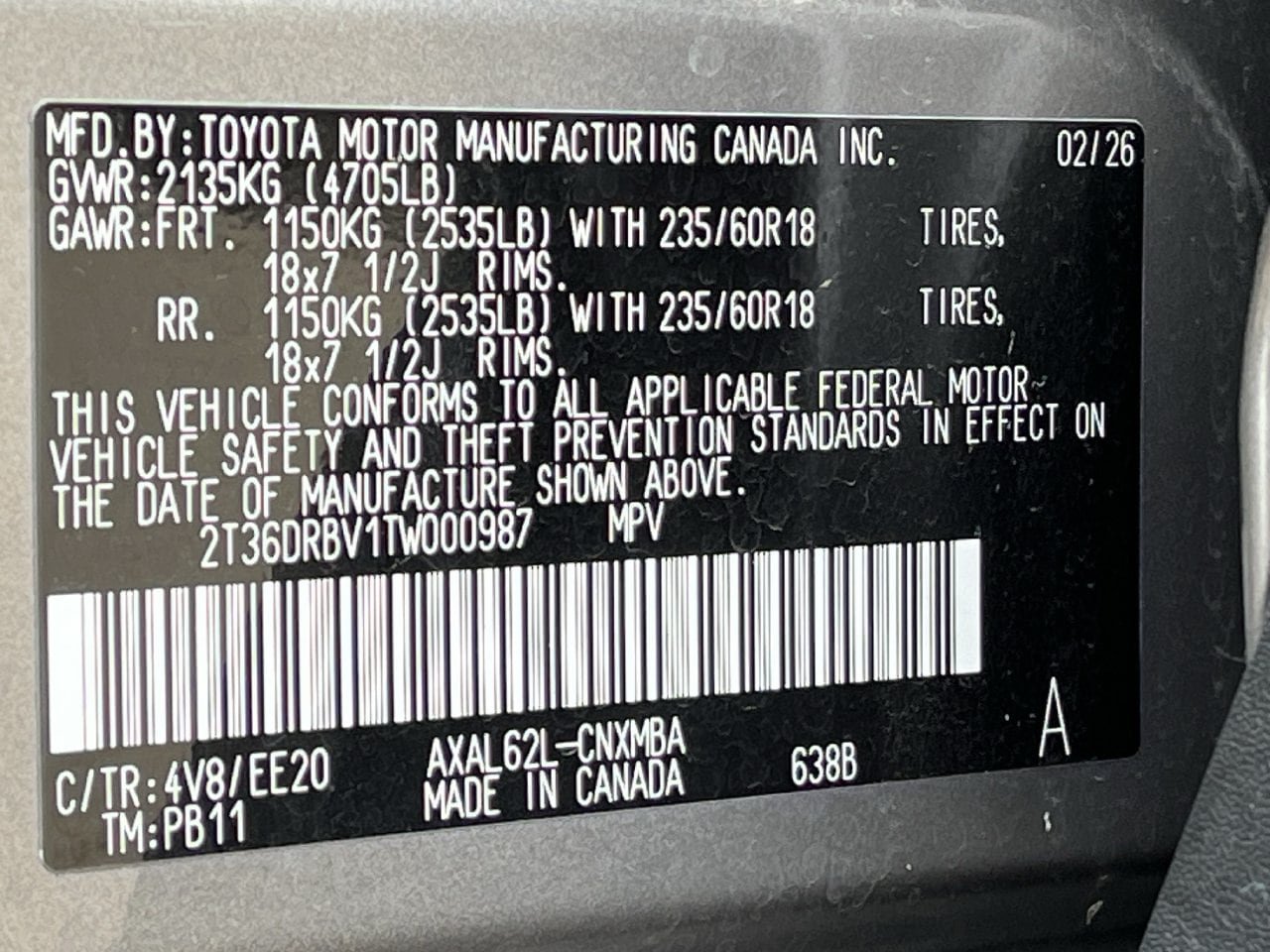 Used 2026 Toyota RAV4 XLE Premium FWD image 28