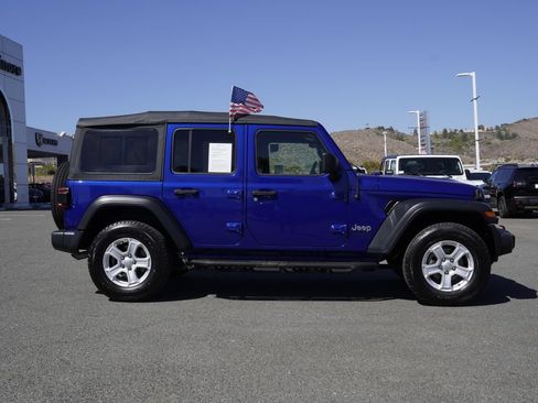 Certified 2020 Jeep Wrangler Unlimited Sport S AWD/4WD image 3