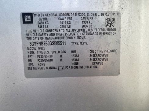 Used 2016 Cadillac SRX Luxury FWD image 31