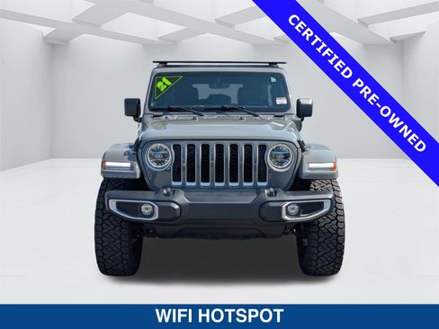 Used 2021 Jeep Wrangler Unlimited Sahara w/ Cold Weather Group AWD/4WD image 8