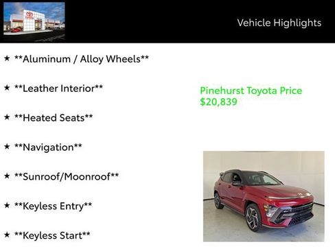 Certified 2024 Hyundai Kona N Line image 13